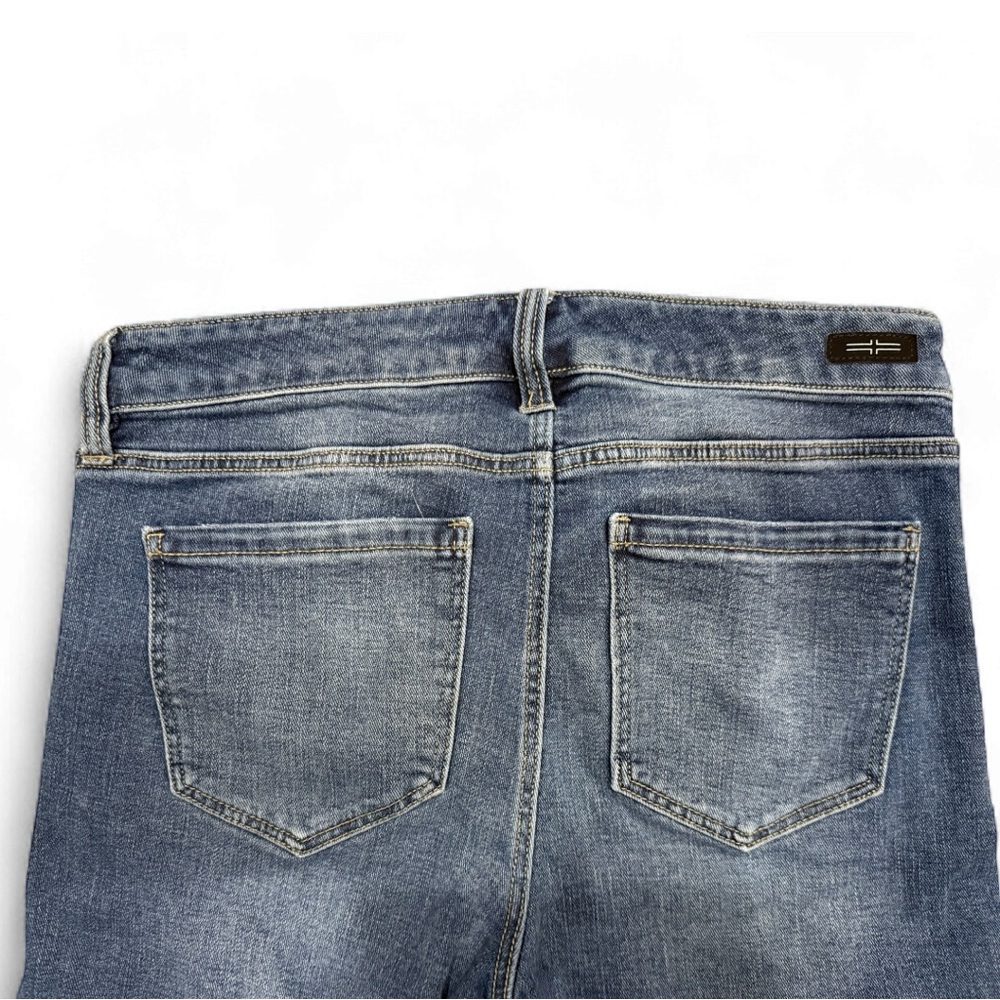 Liverpool Los Angeles The Flare Jeans Women’s Medium Wash Raw Hem - Size: 4/27 - Picture 6 of 6